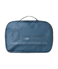 THE NORTH FACE BASE CAMP VOYAGER 32L backpack bag granite grey/frost grey - Duffle bags - 6