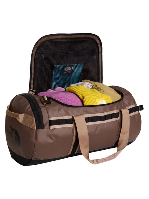 BASE CAMP M Backpack bag smokey brown/tnf black/garnet - Duffle bags