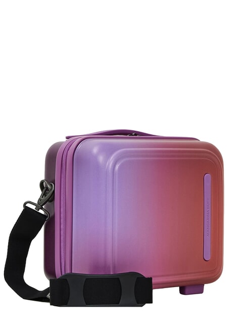 LOGODUCK+AURORA Hard beauty case with shoulder strap winter sunrise - Beauty Case
