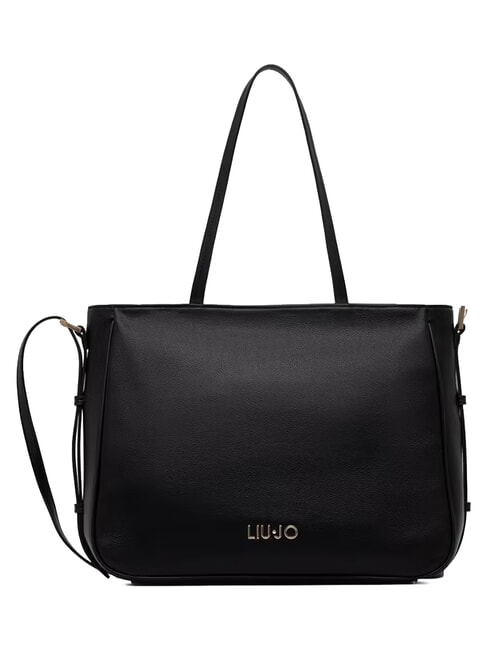 AREZU Shoulder shopping bag, with shoulder strap BLACK - Women&rsquo;s Bags