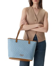 LIUJO EVRIM Shoulder shopping bag dusty blue - Women&rsquo;s Bags - 2