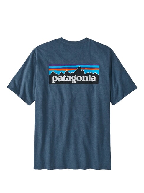 P-6 LOGO Short-sleeved T-shirt glacial blue - T-shirt