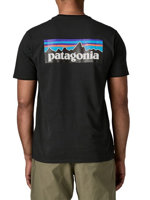 P-6 LOGO Short-sleeved T-shirt black - T-shirt