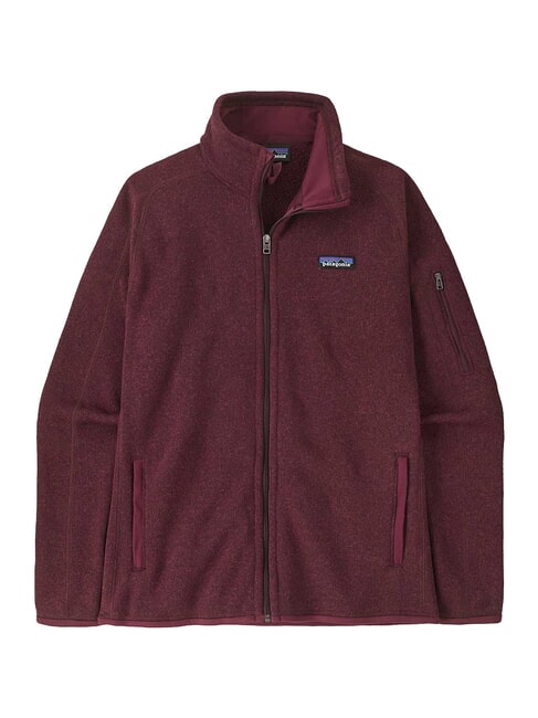 BETTER Full zip fleece berry fig - Women's Jackets