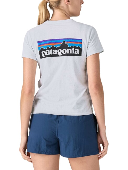 P-6 LOGO T-shirt fiber white - T-shirt
