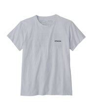 PATAGONIA P-6 LOGO T-shirt fiber white - T-shirt - 3