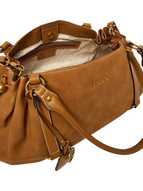 GINESA Shoulder bag, with shoulder strap camel - Women&rsquo;s Bags