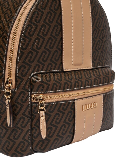 EMATITE Backpack with front pocket dark brown/dk.powder - Women&rsquo;s Bags