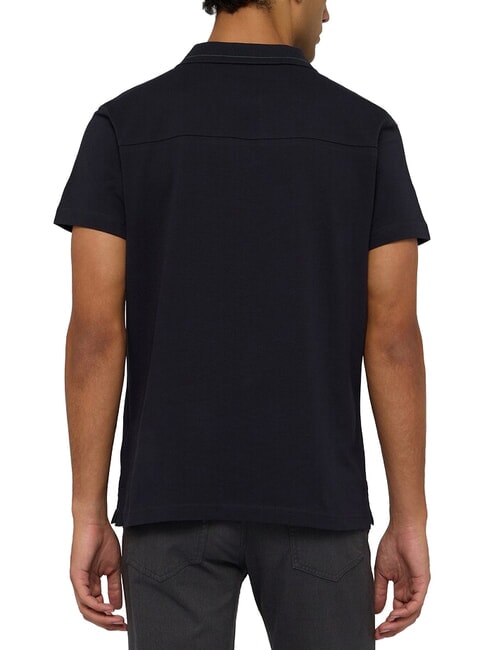 REGULAR Cotton polo shirt Navy blue - Polo shirt