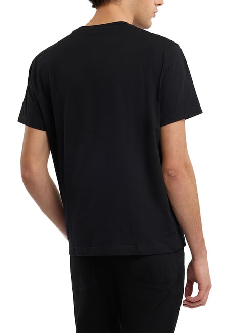 REGULAR LOGO Short-sleeved T-shirt black - T-shirt