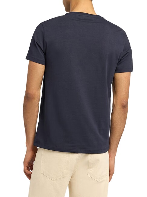 SLIM LOGO Short-sleeved T-shirt Navy blue - T-shirt