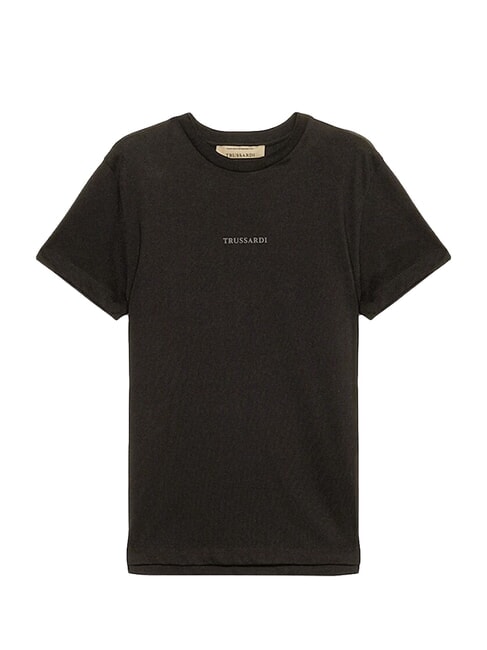 REGULAR LOGO Cotton T-Shirt black - T-shirt