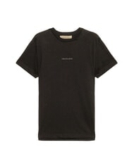 TRUSSARDI REGULAR LOGO Cotton T-Shirt black - T-shirt - 3