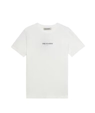 TRUSSARDI REGULAR LOGO Short-sleeved T-shirt optical white - T-shirt - 3