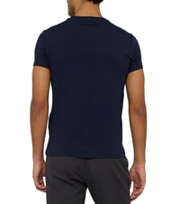 TRUSSARDI ESSENTIAL LEVRIERO Cotton T-Shirt Navy blue - T-shirt - 2
