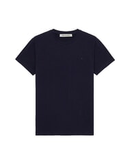 TRUSSARDI ESSENTIAL LEVRIERO Cotton T-Shirt Navy blue - T-shirt - 3
