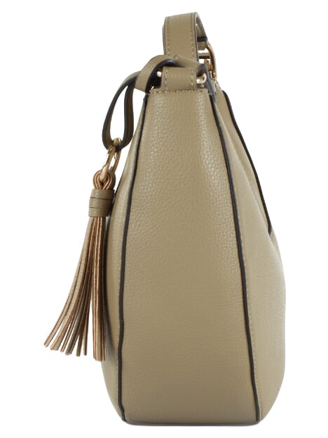 CIRRY Medium shoulder bag with charm mud - Women&rsquo;s Bags