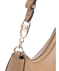 LIUJO CIRRY Medium shoulder bag with charm camel - Women&rsquo;s Bags - 5