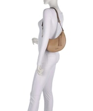 LIUJO CIRRY Medium shoulder bag with charm camel - Women&rsquo;s Bags - 6