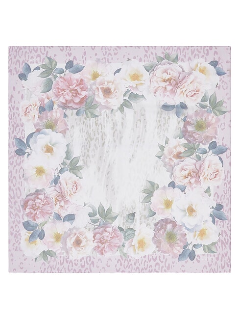FLOWER Printed scarf soft peony - Scarves