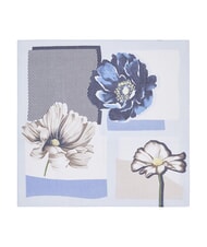 LIUJO FLOWER Block scarf light blue - Scarves - 2