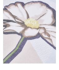 LIUJO FLOWER Block scarf light blue - Scarves - 3