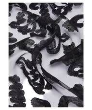 LIUJO PIZZO Printed scarf BLACK - Scarves - 4