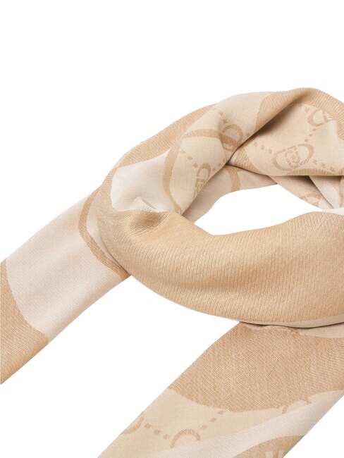 LOGO Jacquard scarf sand - Scarves