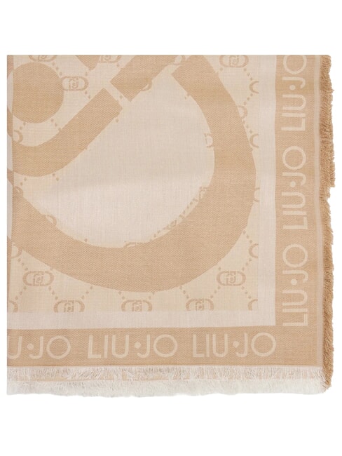 LOGO Jacquard scarf sand - Scarves