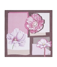 LIUJO FLOWER Block scarf cranberry - Scarves - 2
