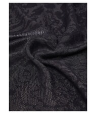 LIUJO ANIMALIER Printed scarf BLACK - Scarves - 4