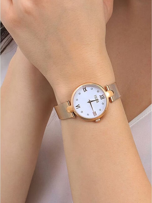 SANTORINI Time-only watch steel-rose - Watches
