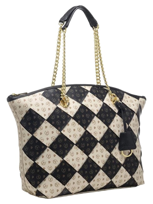 HERITAGE Shoulder bag, with shoulder strap black ivory - Women&rsquo;s Bags