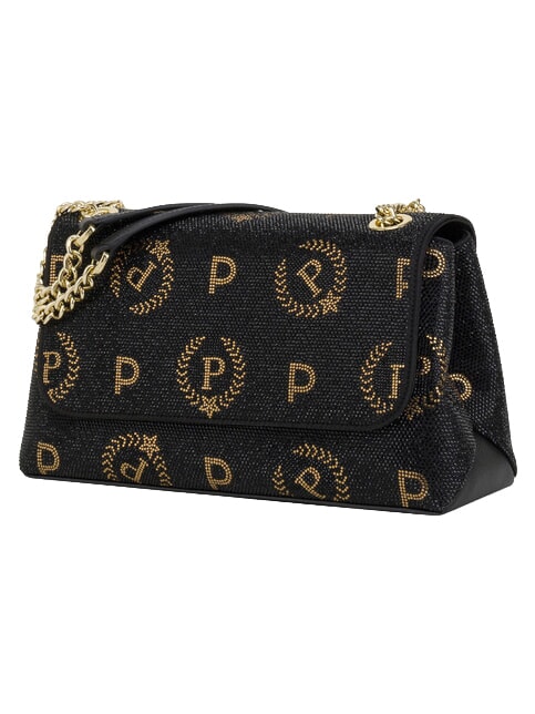 HERITAGE Shoulder bag, with chain Black - Women&rsquo;s Bags