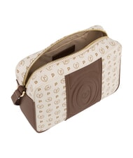 POLLINI HERITAGE Mini shoulder bag brown ivory - Women&rsquo;s Bags - 4