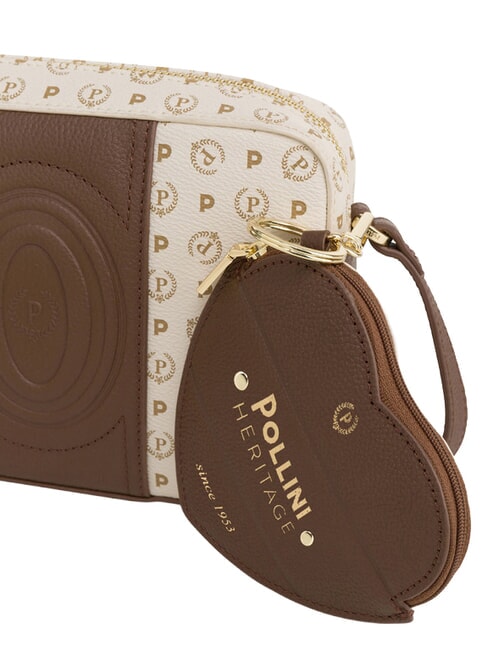 HERITAGE Mini shoulder bag brown ivory - Women&rsquo;s Bags
