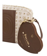 POLLINI HERITAGE Mini shoulder bag brown ivory - Women&rsquo;s Bags - 5