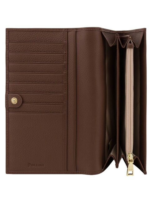 HERITAGE Large wallet with card holder brown ivory - Women&rsquo;s Wallets