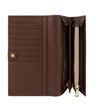 POLLINI HERITAGE Large wallet with card holder brown ivory - Women&rsquo;s Wallets - 3