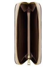 POLLINI HERITAGE Large zip-around wallet brown ivory - Women&rsquo;s Wallets - 3