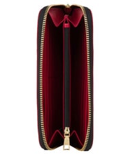 POLLINI HERITAGE Large zip-around wallet black red - Women&rsquo;s Wallets - 3