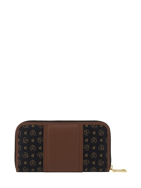 HERITAGE Large zip-around wallet black brown - Women&rsquo;s Wallets