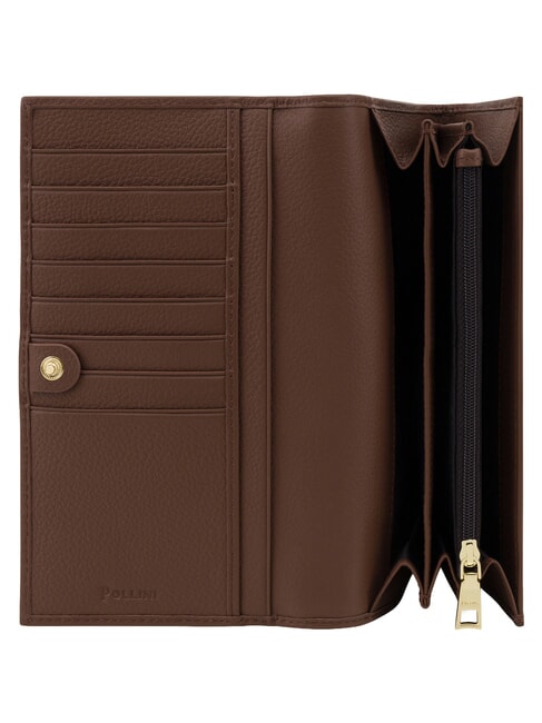 HERITAGE Large wallet with card holder black brown - Women&rsquo;s Wallets
