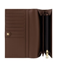 POLLINI HERITAGE Large wallet with card holder black brown - Women&rsquo;s Wallets - 3