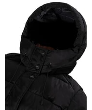 REFRIGIWEAR LADY LONG HUNTER Long down jacket black - Women's down jackets - 5
