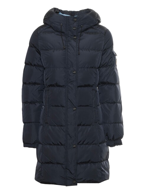 LADY LONG HUNTER Long down jacket dark blue - Women's down jackets
