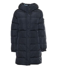 REFRIGIWEAR LADY LONG HUNTER Long down jacket dark blue - Women's down jackets - 3