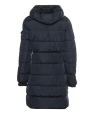 REFRIGIWEAR LADY LONG HUNTER Long down jacket dark blue - Women's down jackets - 4