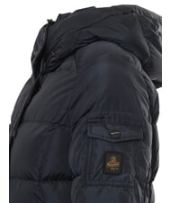 REFRIGIWEAR LADY LONG HUNTER Long down jacket dark blue - Women's down jackets - 5