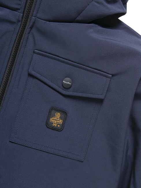 SOFT BOOT Hooded jacket dark blue - Men's Jackets
